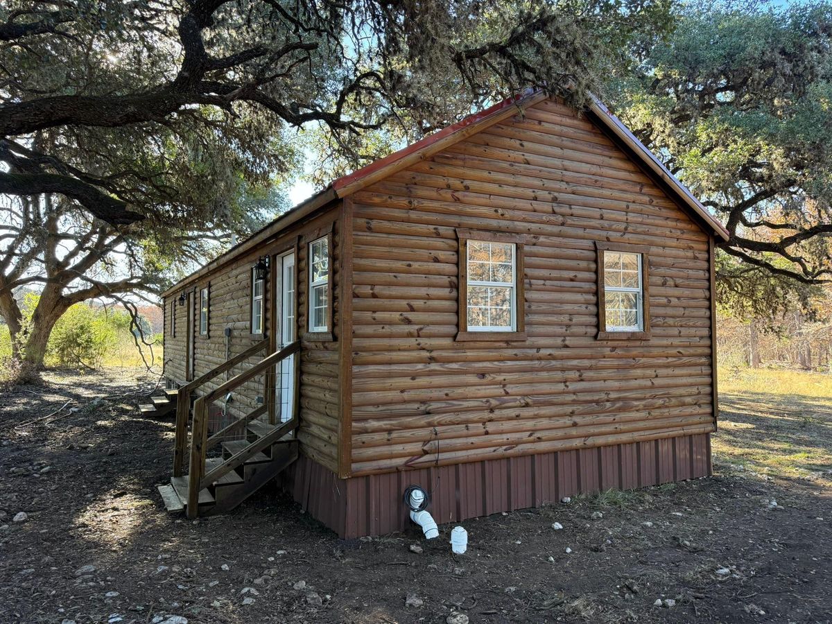 New Build for De Leon Carpentry & Renovation  in Leakey, TX