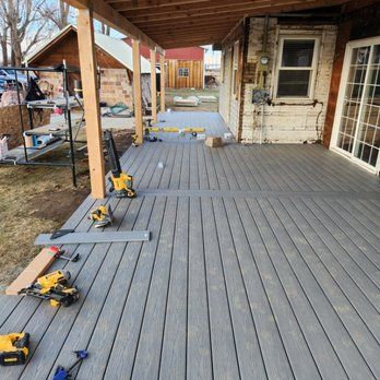 Deck & Patio Installation for Custom Valley Construction   in Sunnyside, Washington