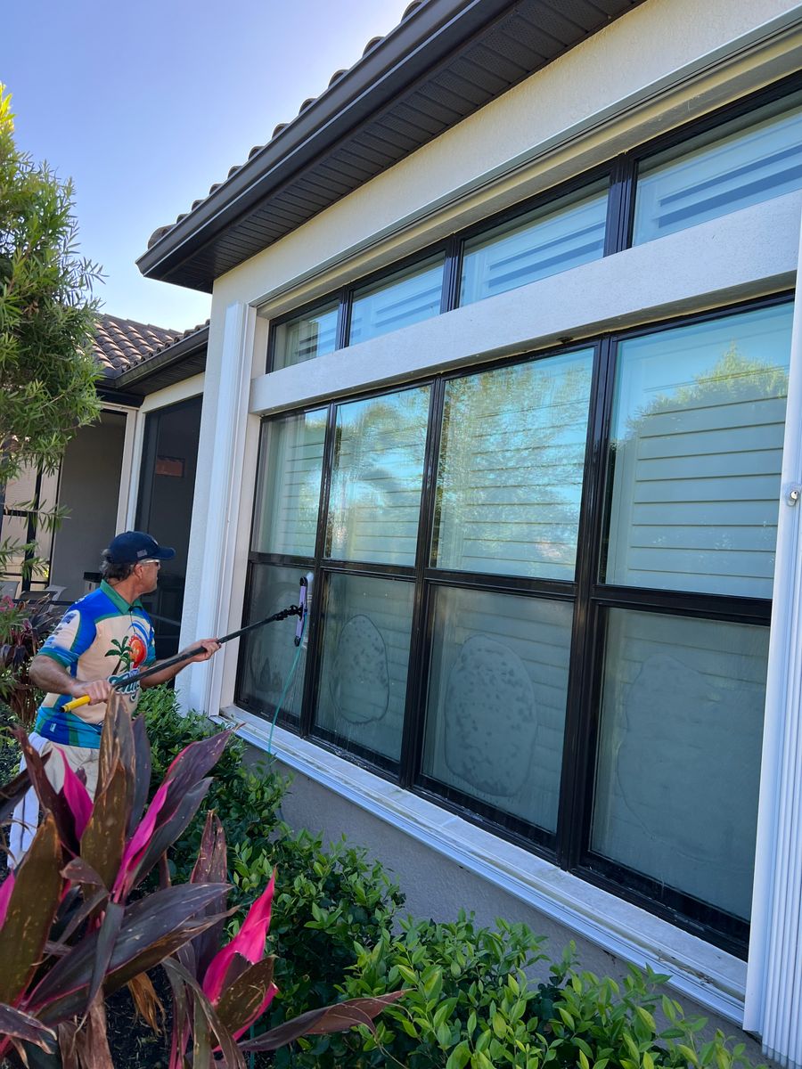 Residential Window Cleaning for My Window Guys in Venice, FL