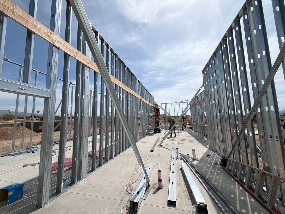 Framing for Ant Farm Construction in Kingman, AZ