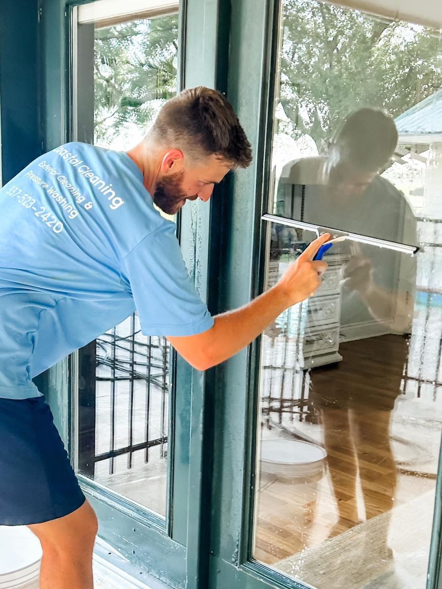 Window Cleaning for Coastal Cleaning LLC in Rayne, Louisiana