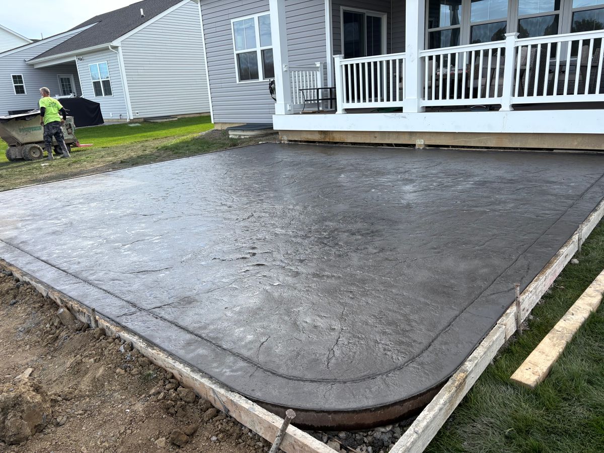 Patio Design & Installation for Concrete Pros, LLC in Lorain, OH