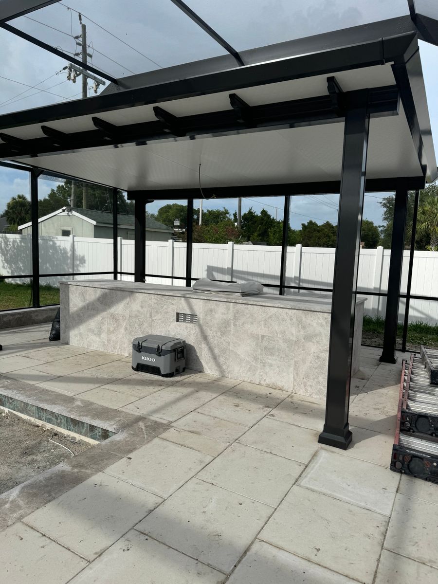 Pergolas for MI Contracting LLC in St. Augustine, FL