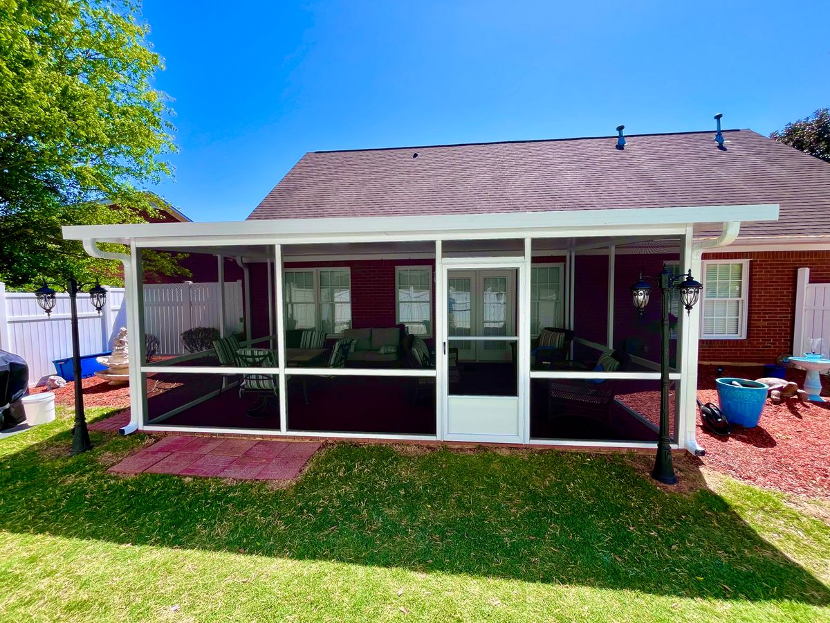 Screen Rooms for Cool Hand Home Improvements in Spartanburg, SC