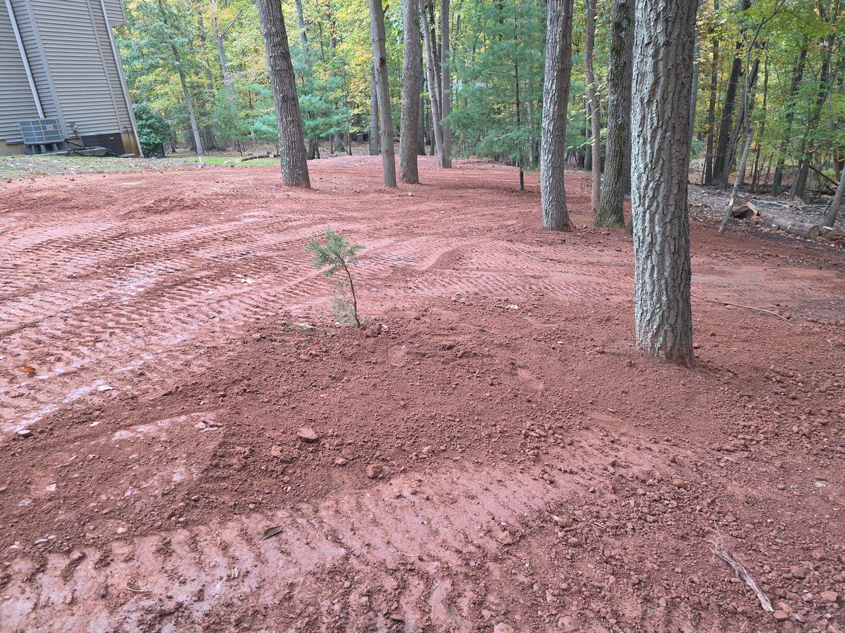 Land Grading for Home Perfection LLC in Brick Township, NJ
