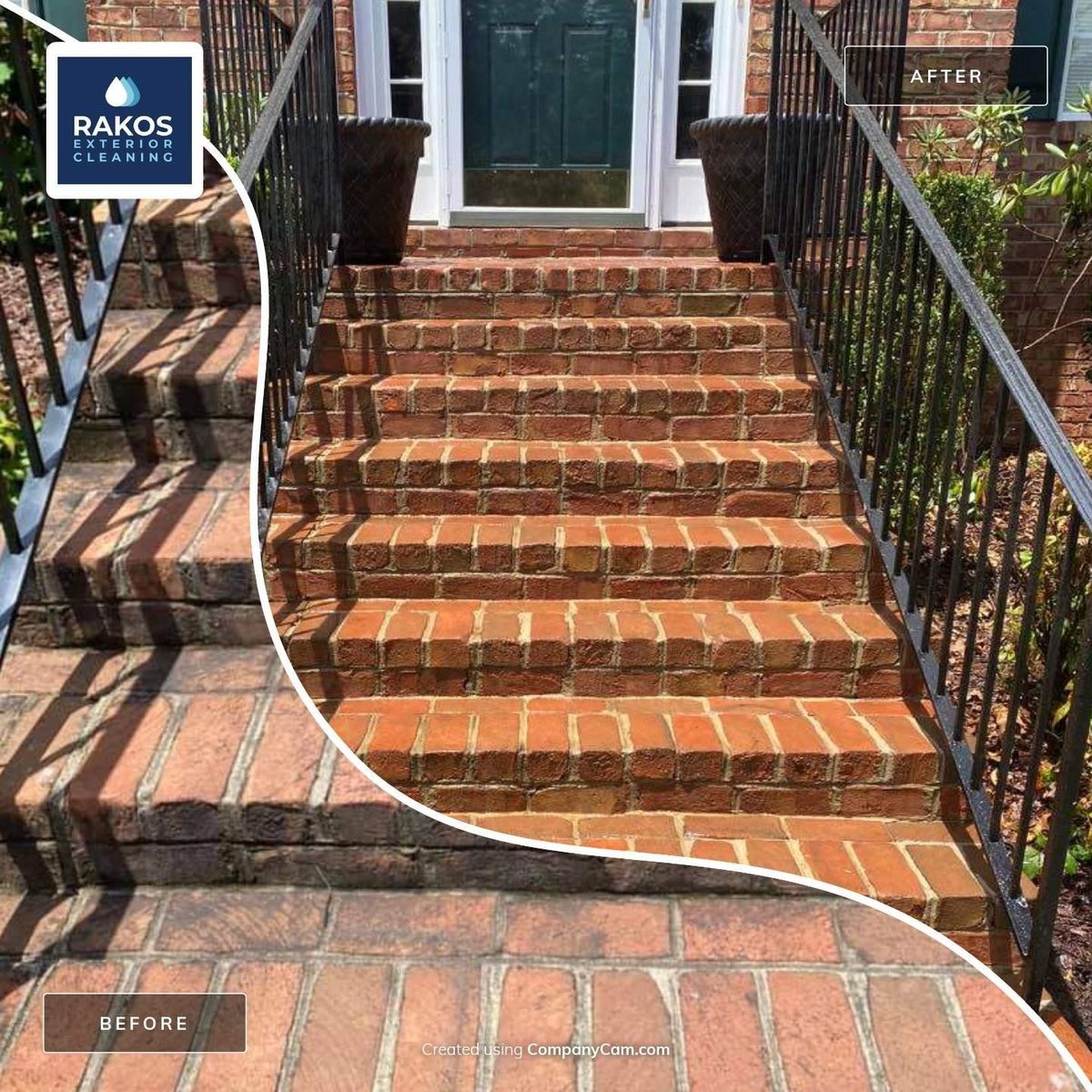 Brick Cleaning for Rakos Exterior Cleaning in Lynchburg, VA