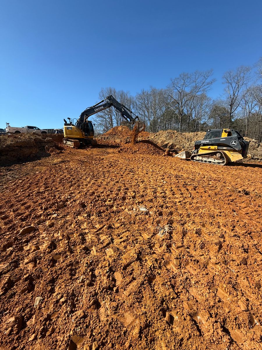 Land Clearing and Development for Triple H Construction in Cave Spring, GA