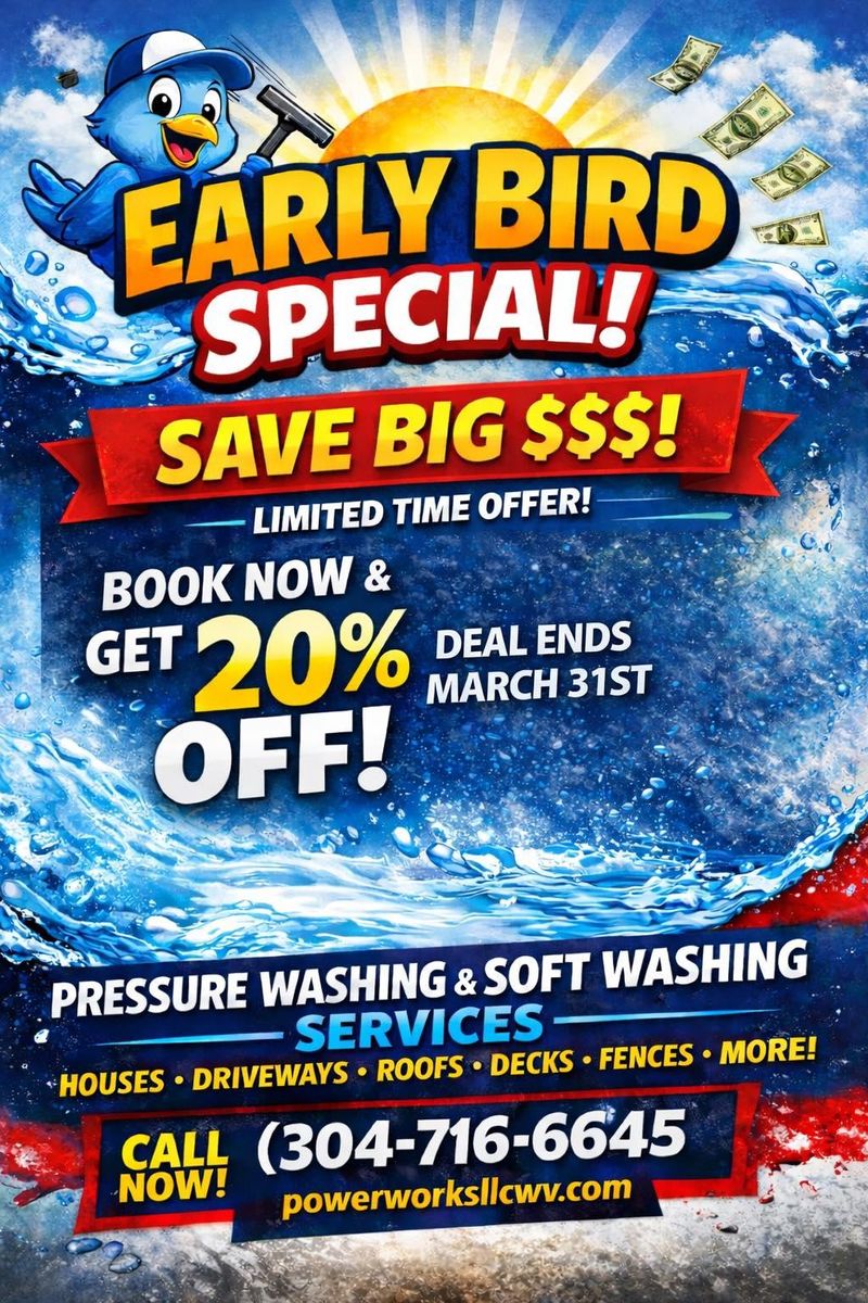 Deck & Patio Cleaning for Power Works LLC. in Oak Hill, WV