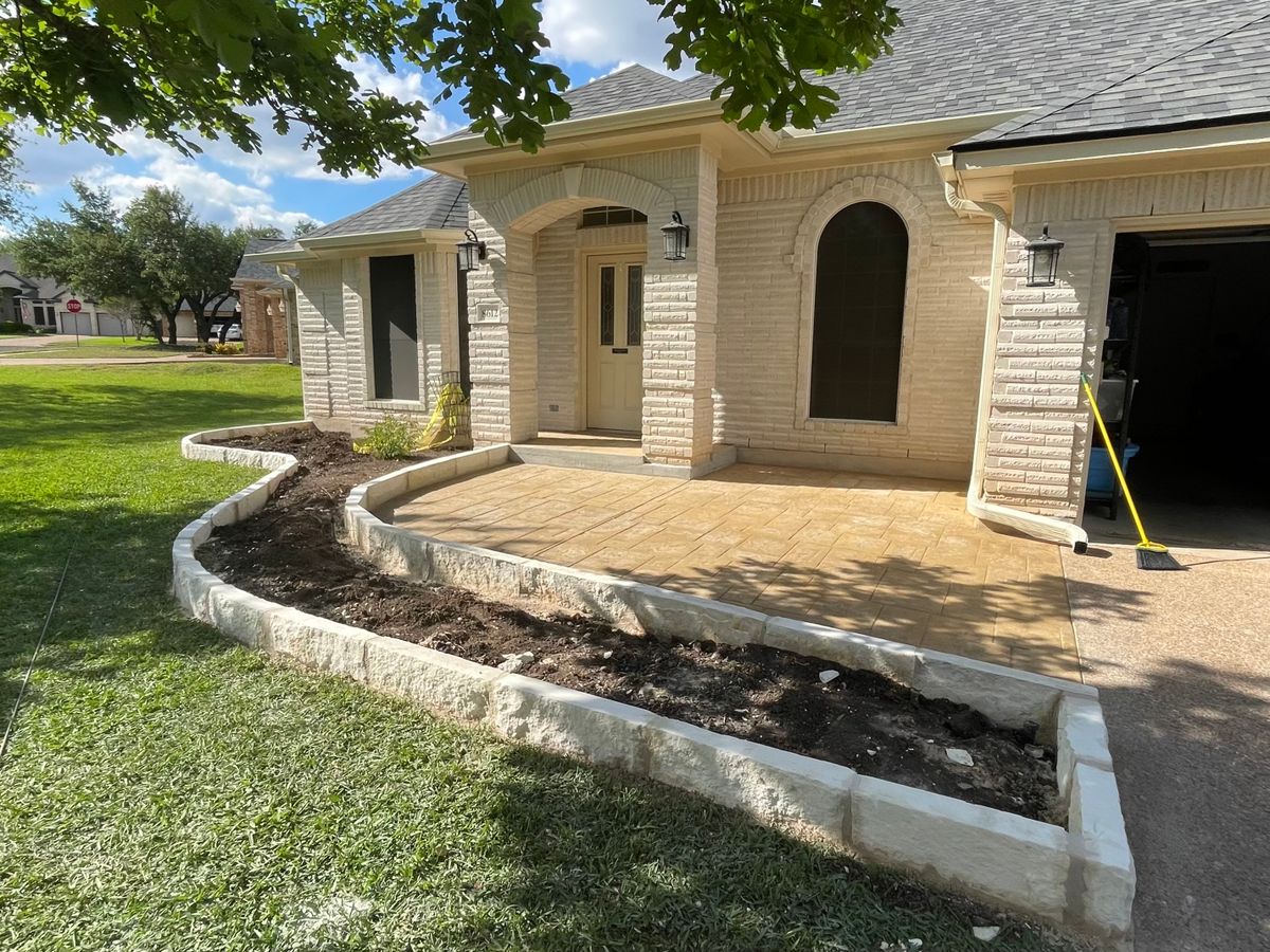 Patios for Benitez Brothers Construction in Austin, TX