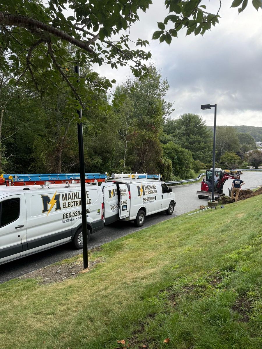 Wiring and Rewiring for Mainline Electric LLC in Windham County, CT