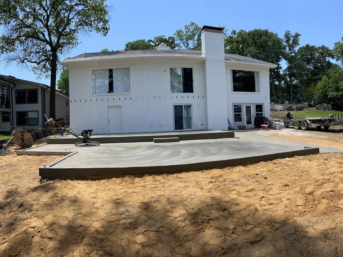 Patio Design & Installation for 3B Concrete Construction LLC in DFW, TX