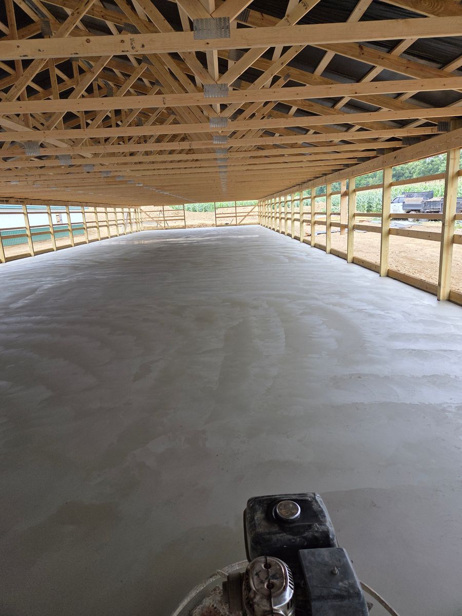 Concrete Foundation for New Edge Concrete in Mount Vernon, OH