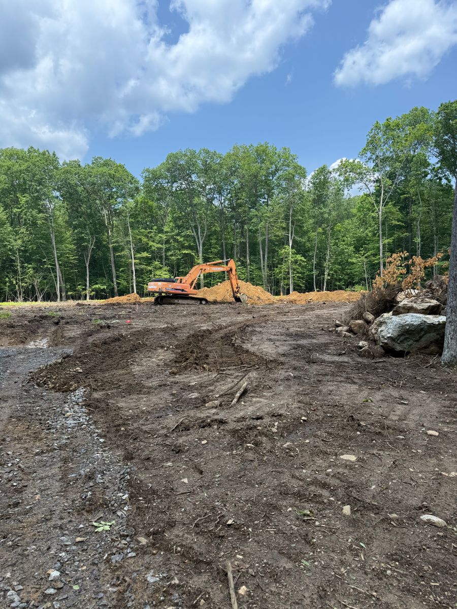Sitework for Triple C’s Excavation in Ashford, CT