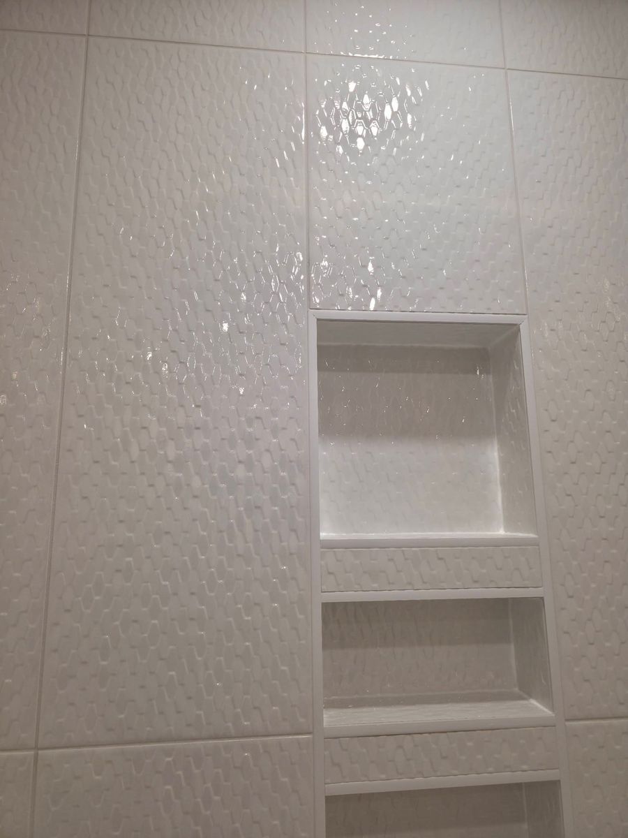 Bathroom Tiling Installation for Novo Tile Co. in Lillington, NC