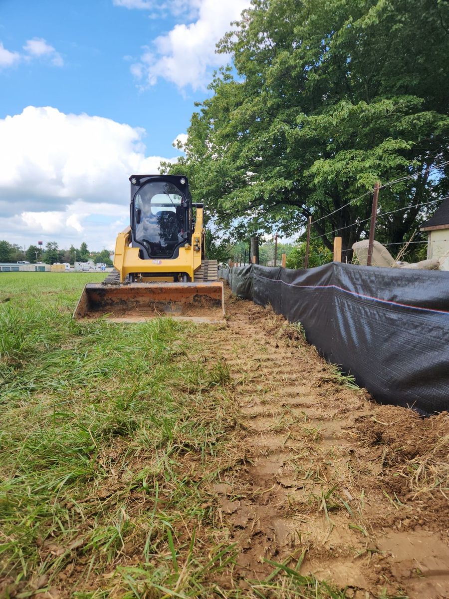 Dirt Work for OBAIR Contracting in Cookeville, TN
