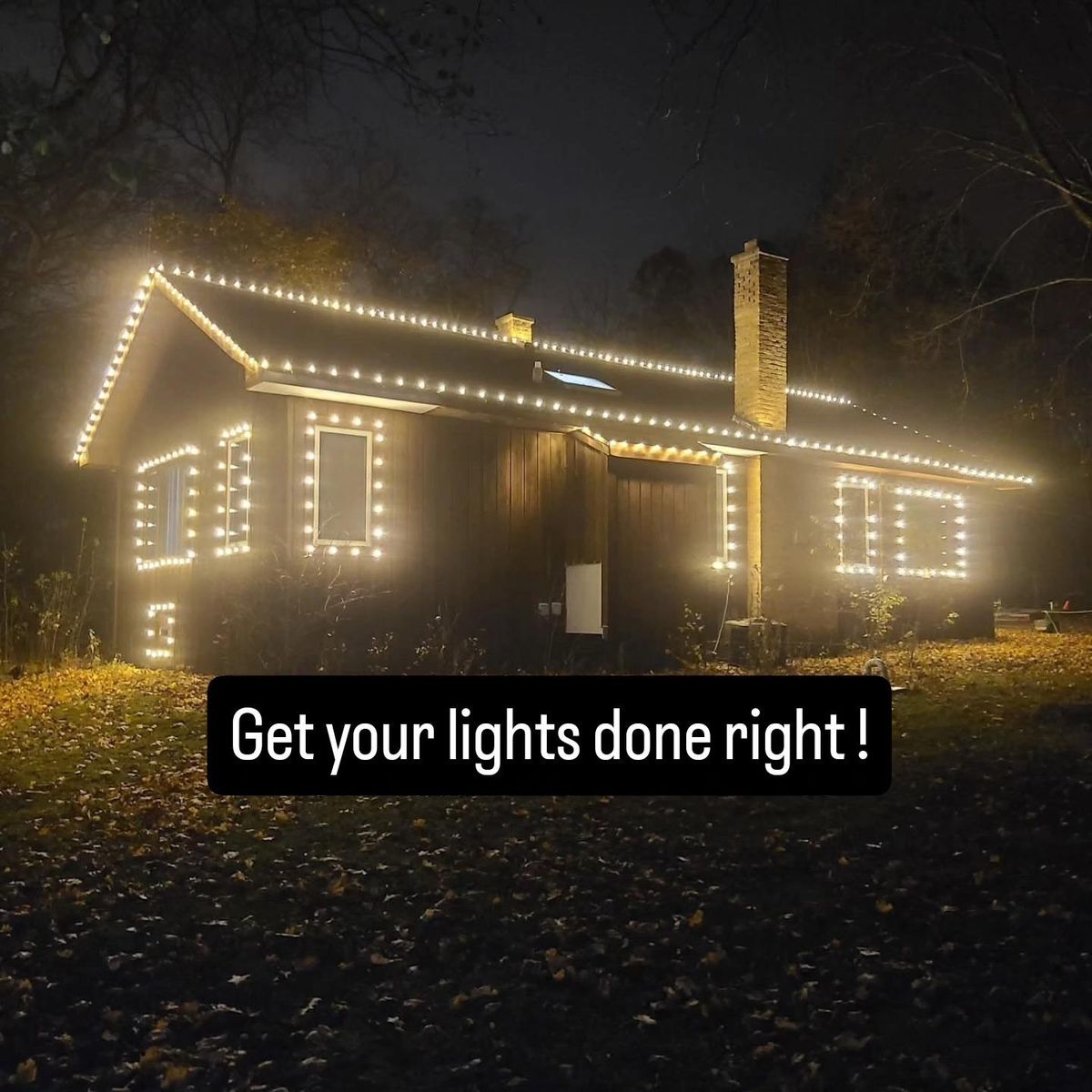 Holiday Lighting for Fence Medic in Arlington Heights, IL