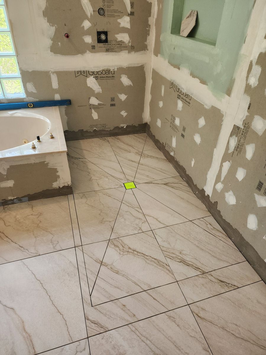 Tiling for Mike Lupoli Tile in Palm Coast, FL