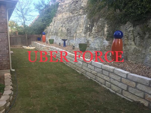 Landscaping for UBER FORCE in San Antonio, TX