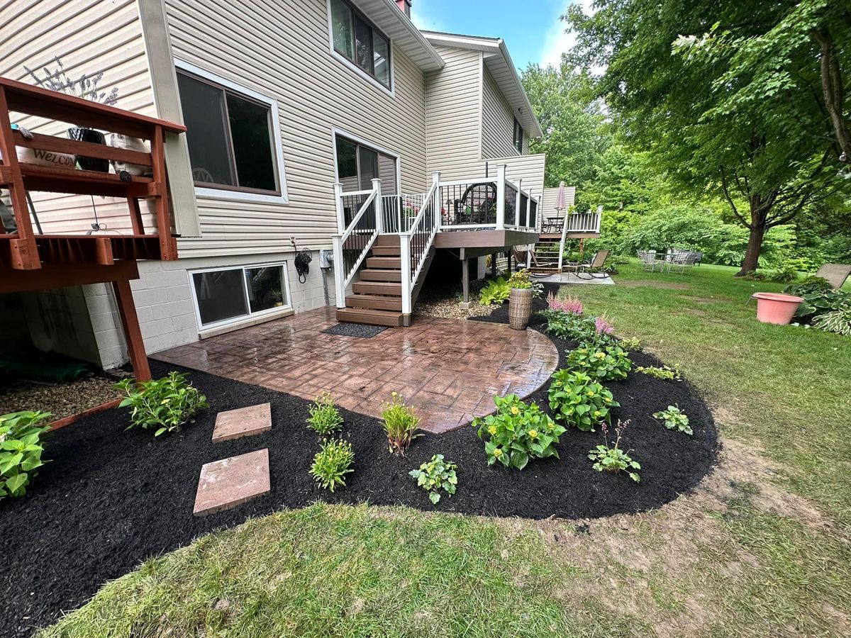 Landscape Deisgn & Install for Turf Rehab in Huron, OH