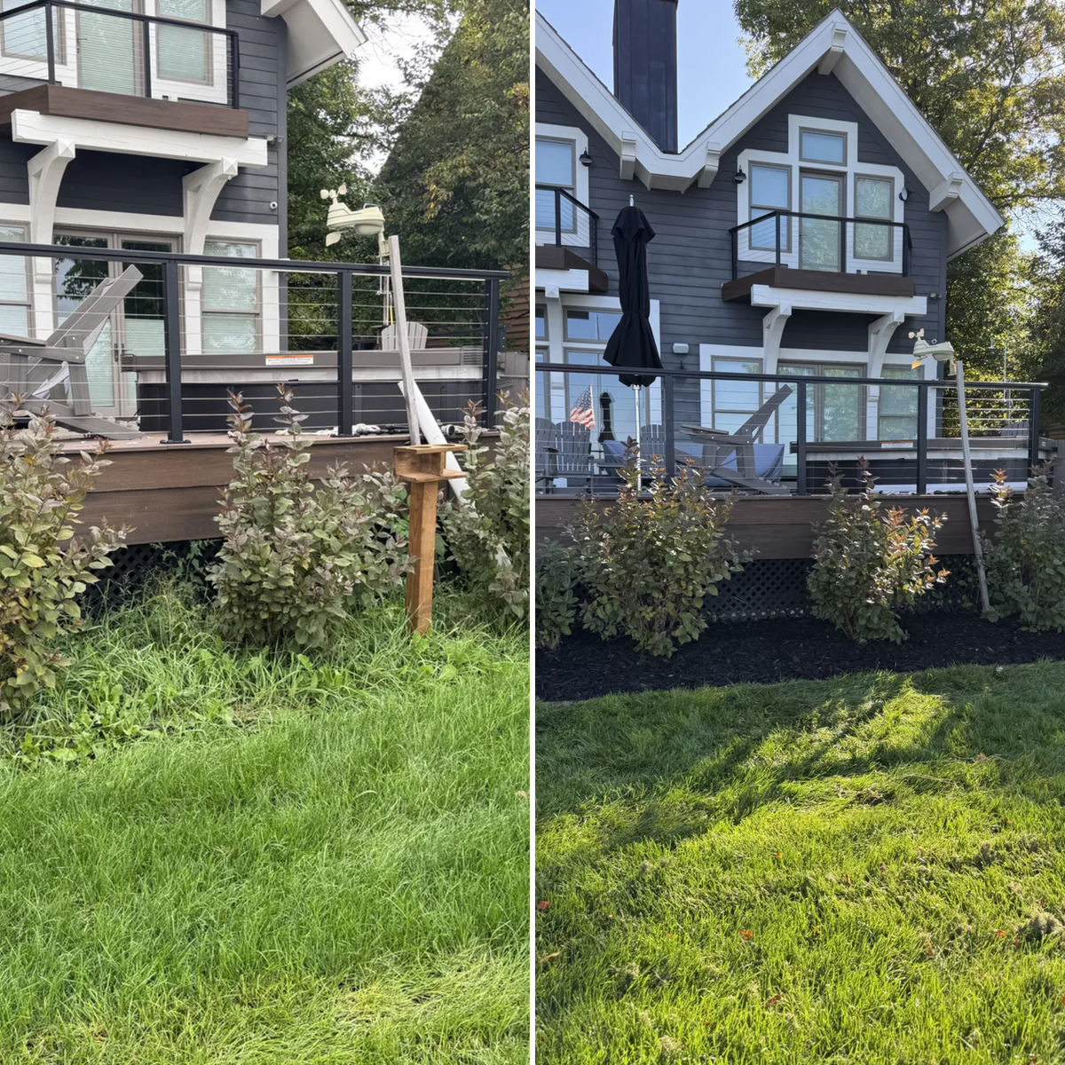 Mulch and Rock Installation for Bubba’s Seasonal Services in Buffalo, MN