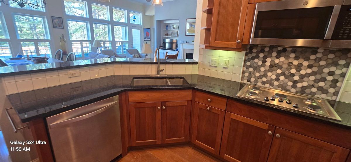 Kitchen Backsplash Tiling for Phoenix Remodel in Boston, Massachusetts