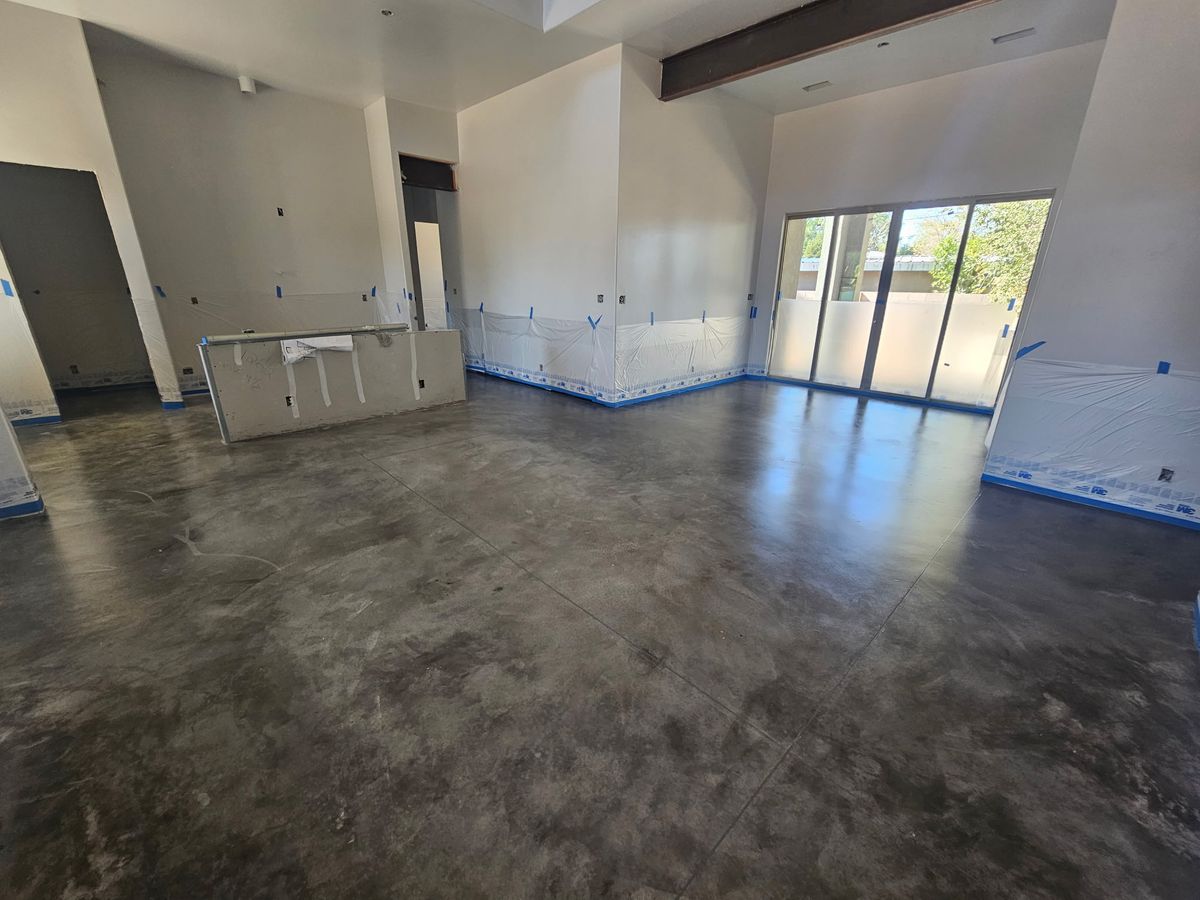 Polished Concrete for Not Just Concrete in Albuquerque, NM