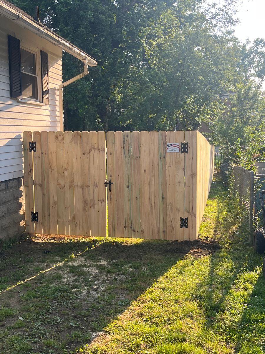 Gate Installation for Good Ole Boys Fence LLC in Midland, OH