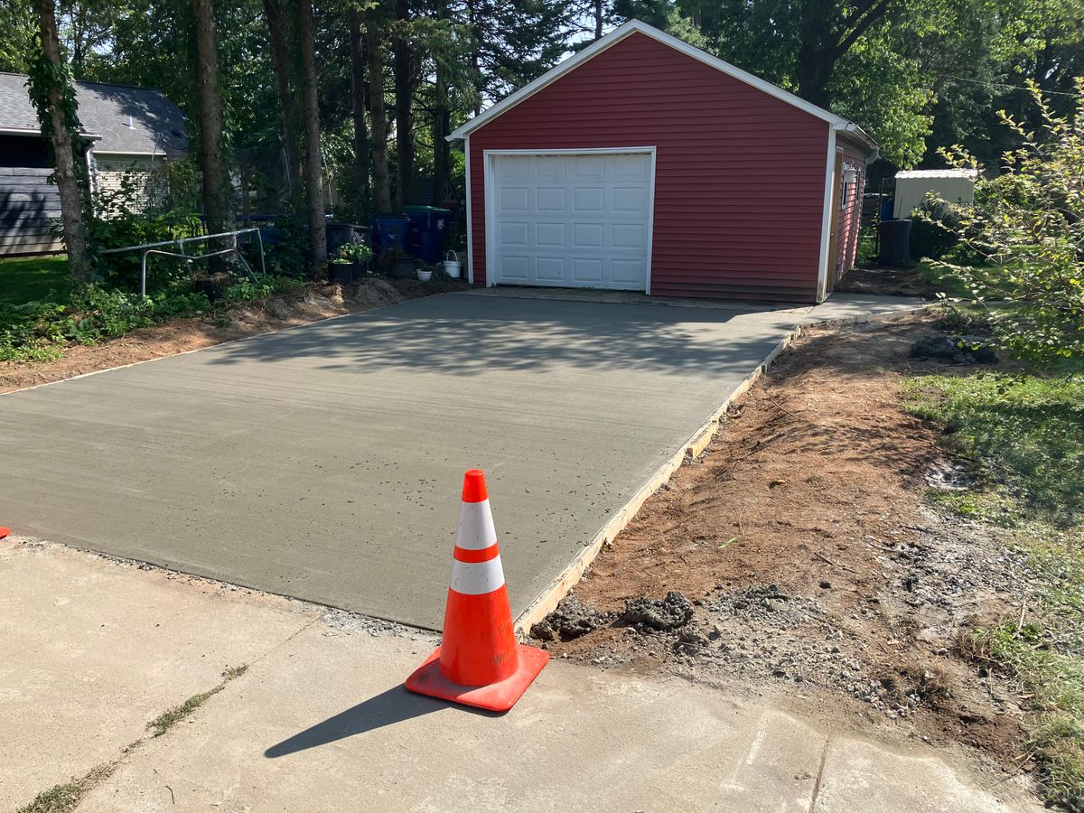 Driveway Construction for Brush Busters in Wausau, WI