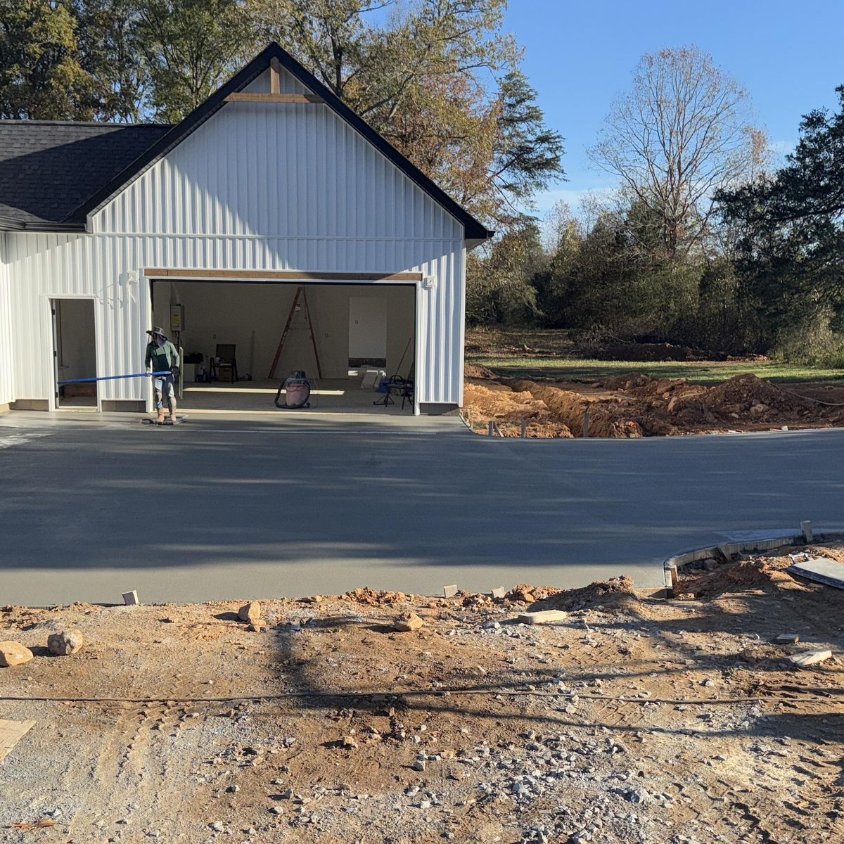 Sidewalk Installation for KLB Concrete in Birchwood, TN