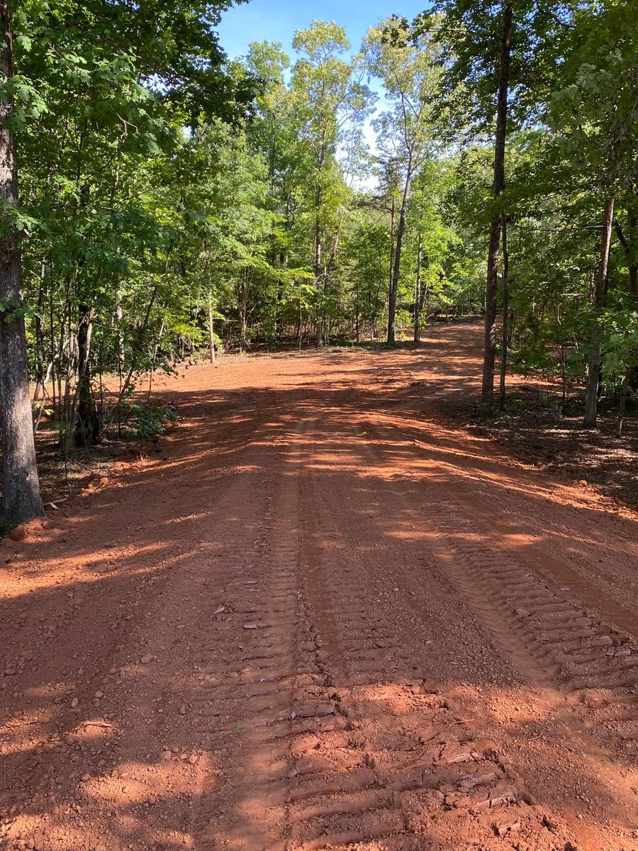 Grading for J&G LandWorx LLC in Rutherfordton, NC