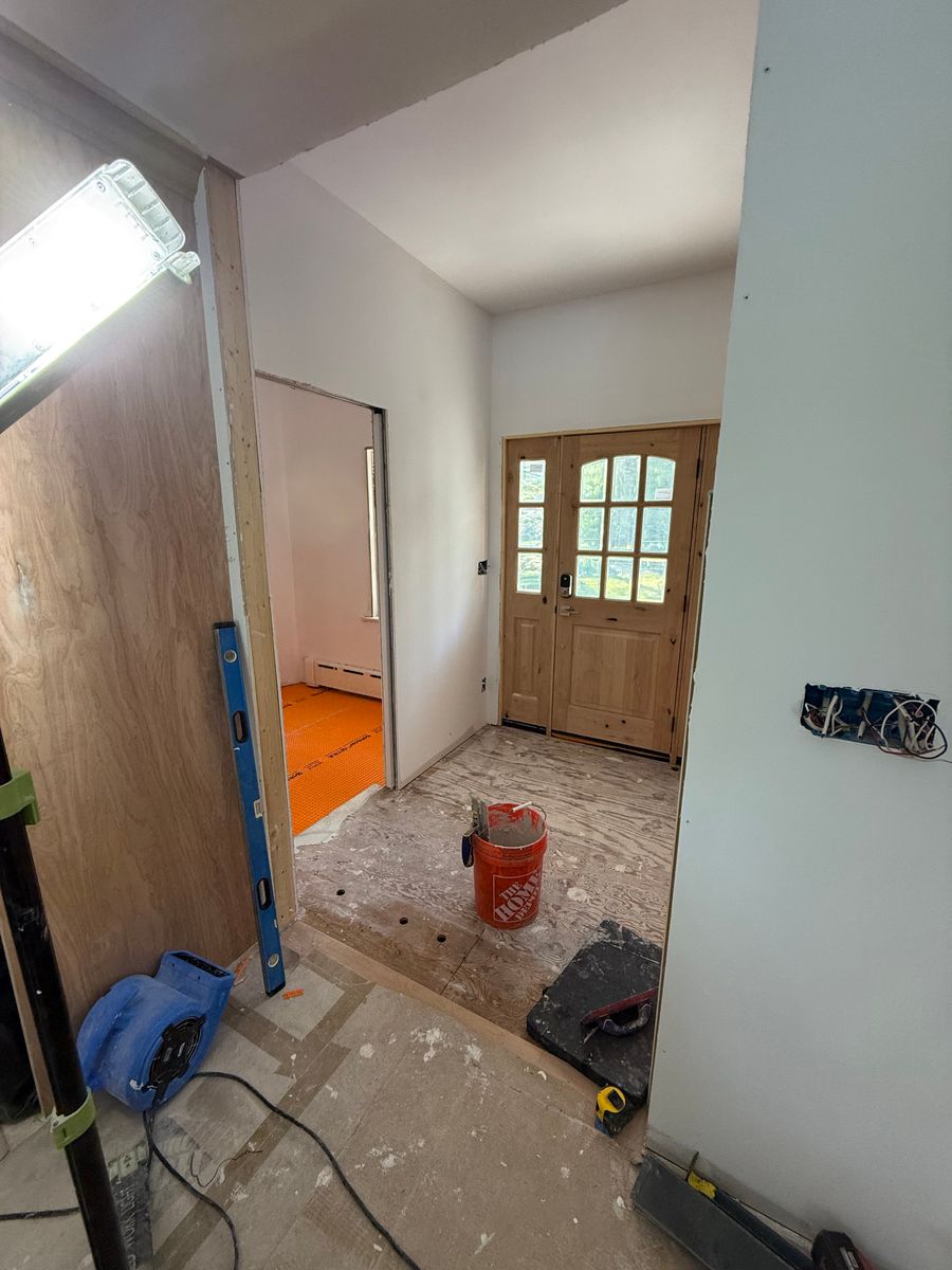 Drywall Installation for Northway Views Construction in Portland, ME