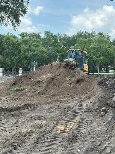 Site Preparation for Parker Land Services in Lakeland, FL