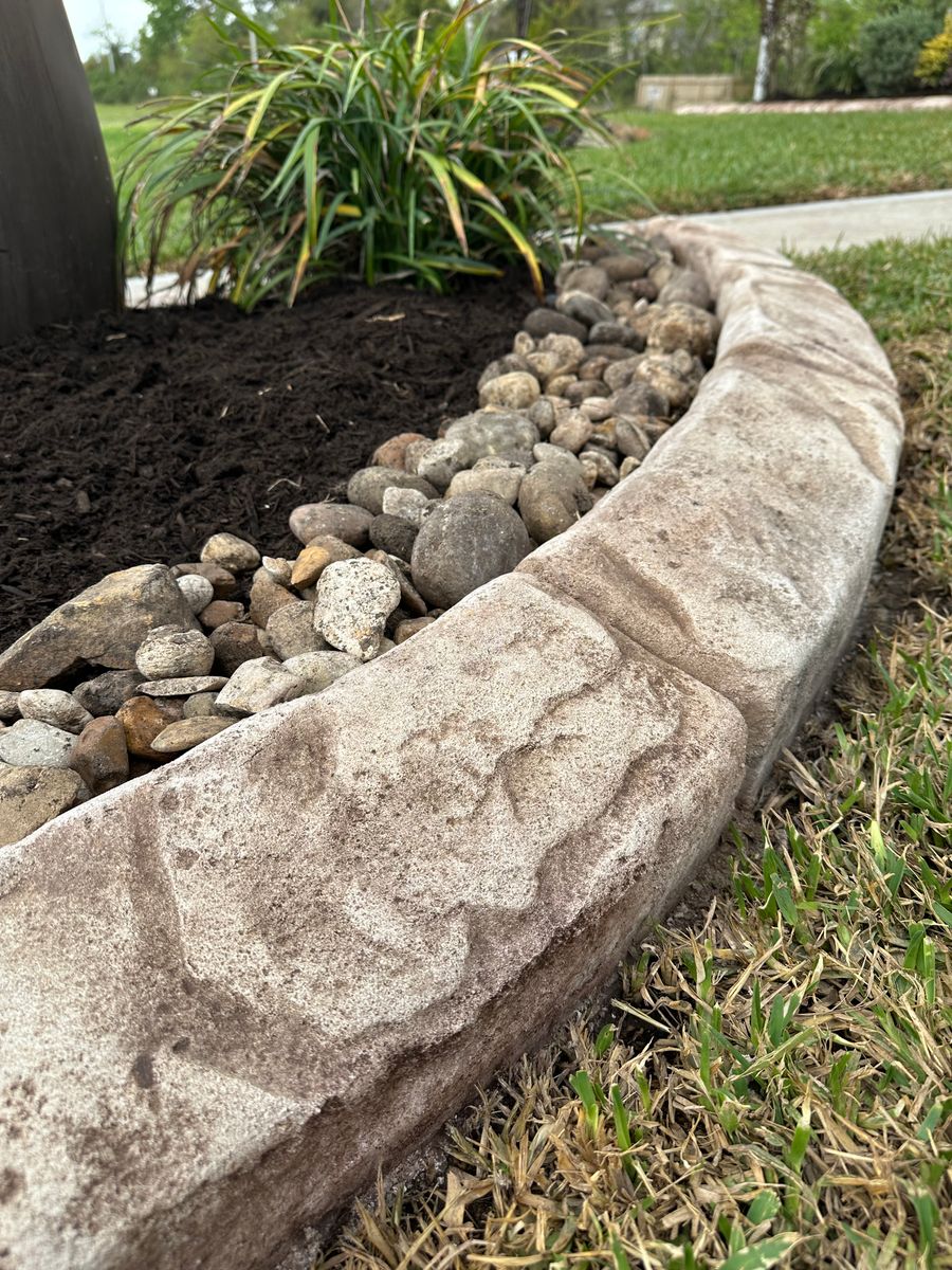 Landscape Border Systems for Texas Curb N Borders in Houston, TX