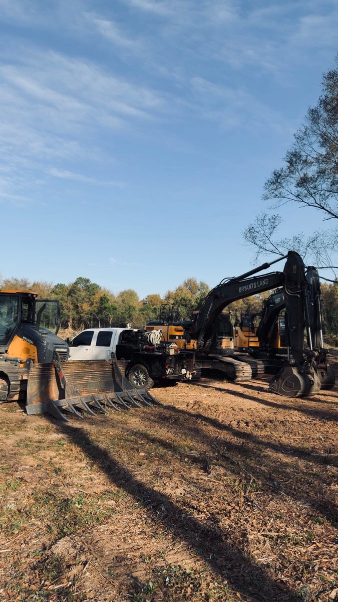 Land Clearing for Bryant's Land Services in Forsyth, GA
