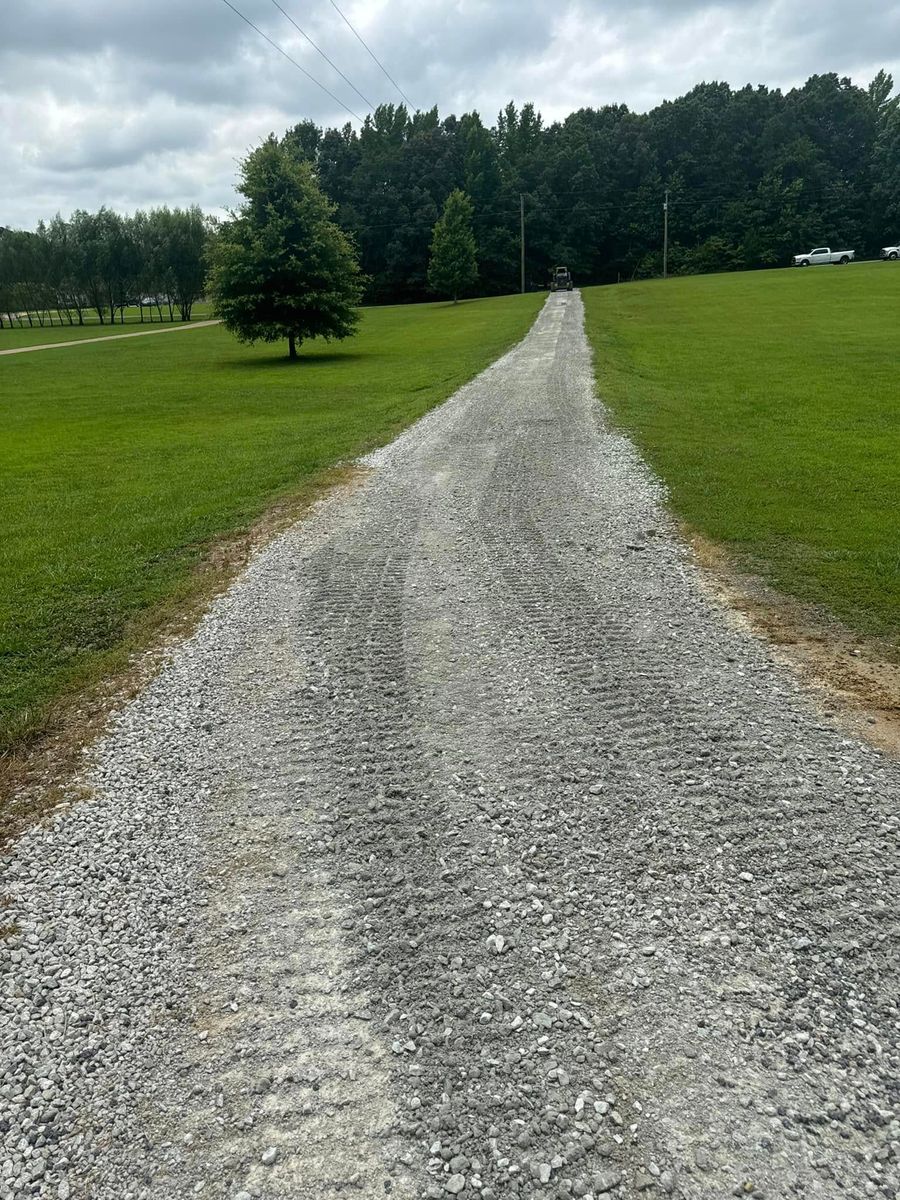 Roadbeds for West TN Dirt Works in Lexington, TN