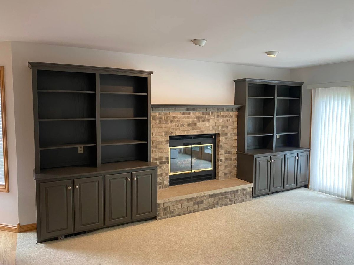 Kitchen and Cabinet Refinishing for Hughberts Siding & Painting in Rochester, MN