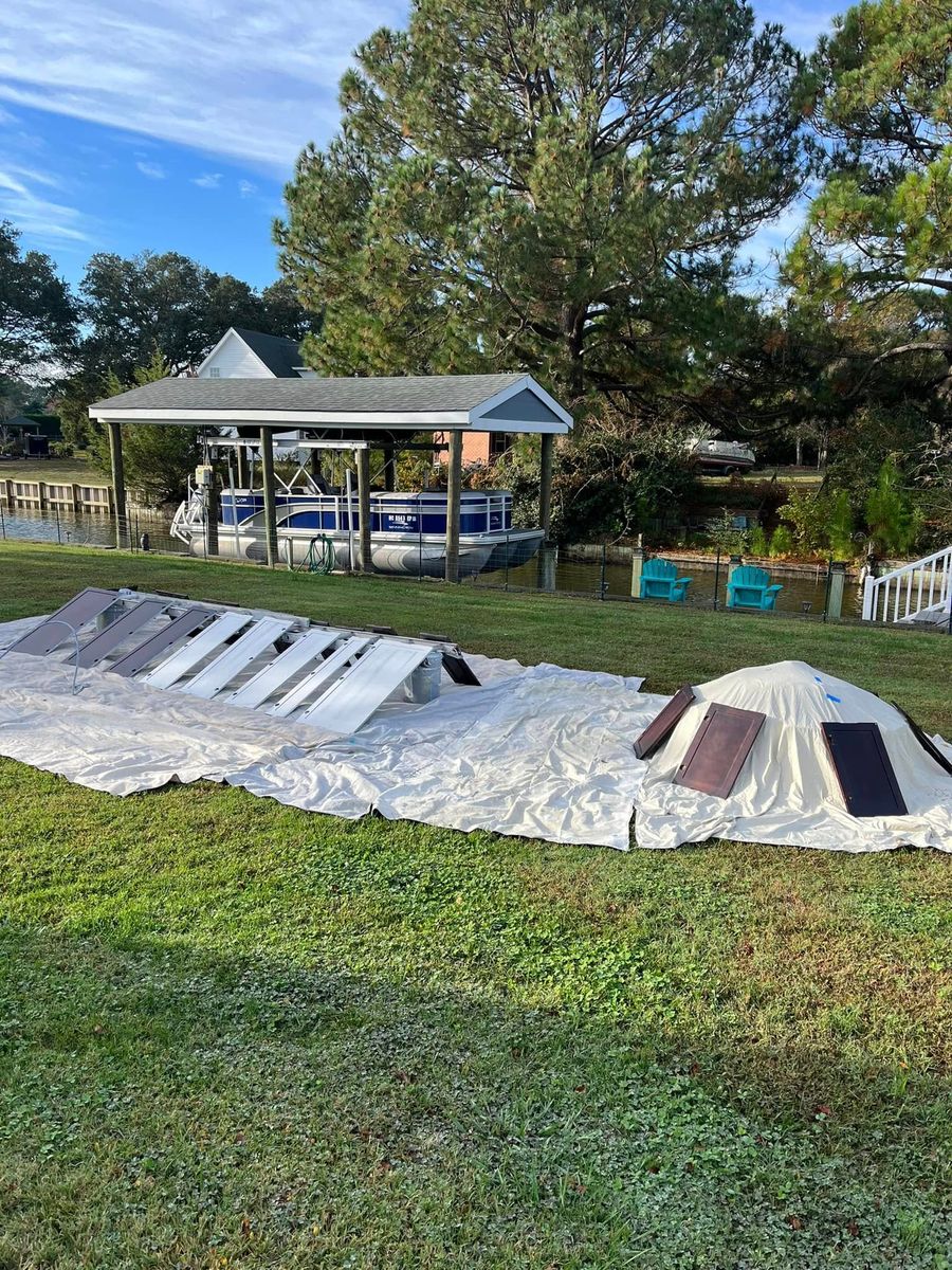 Cabinet Painting for Pedro’s Painting Service in Norfolk, VA