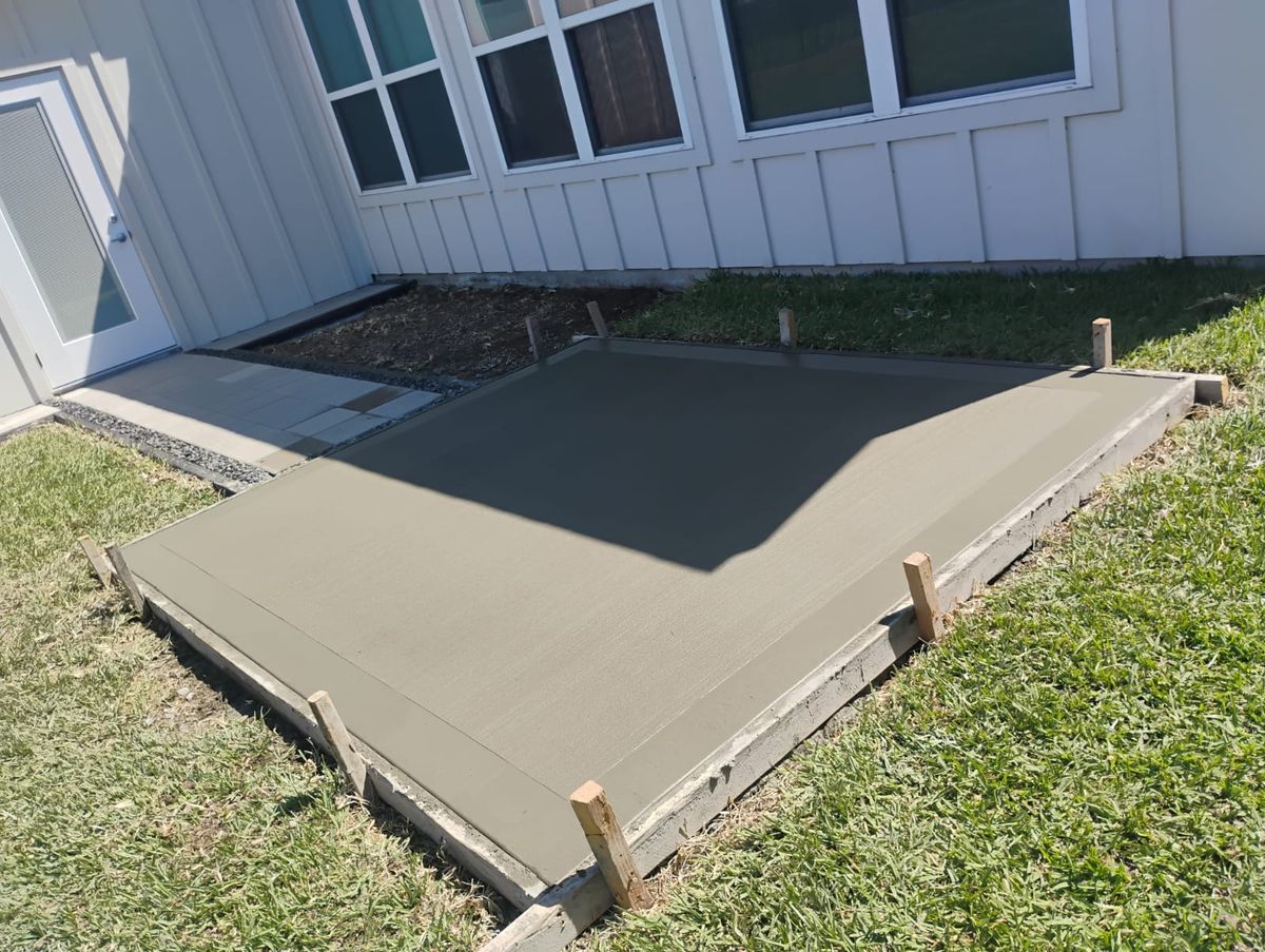 Concrete for Superior Painting and Metal Solutions in McAllen, TX