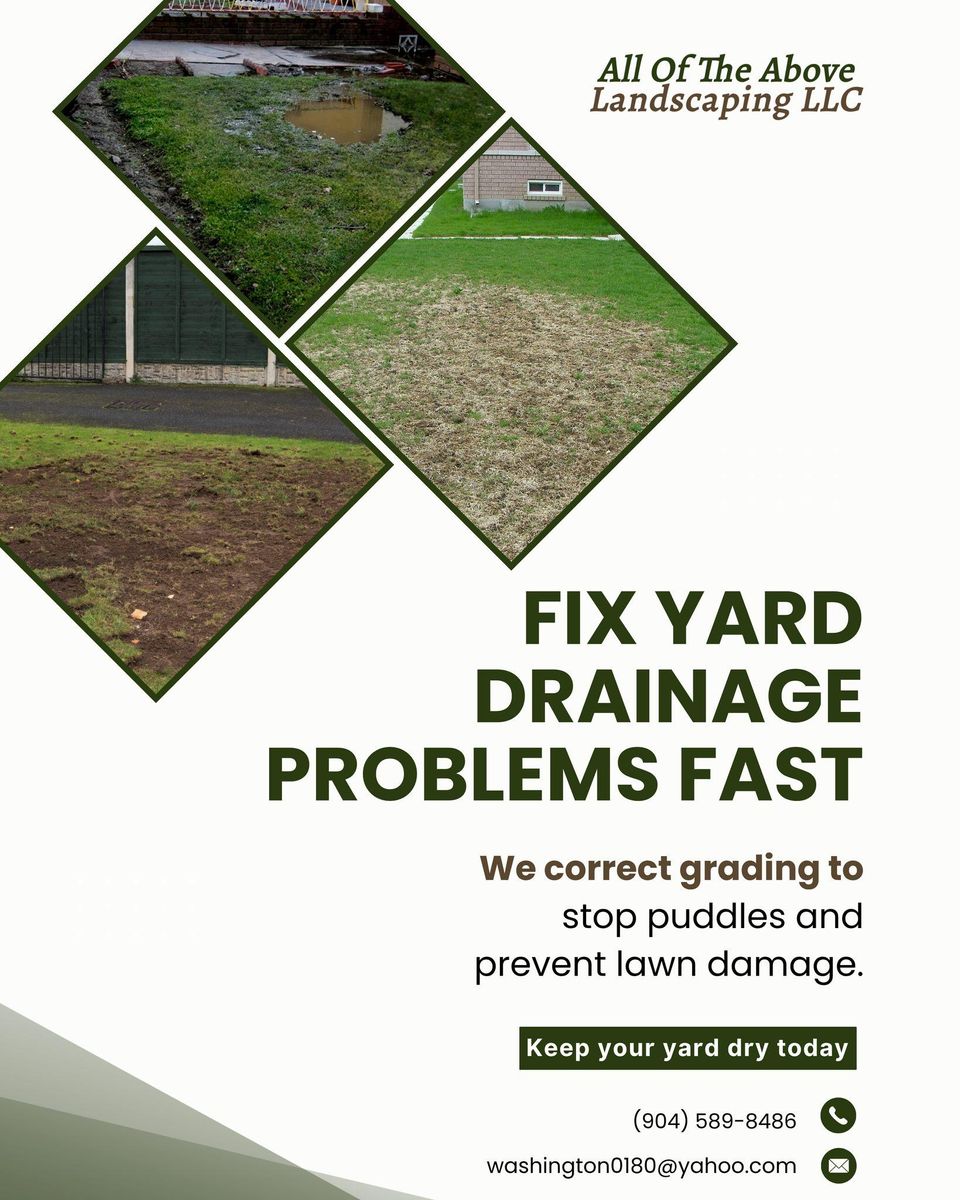 Sodding for All of the Above Landscaping in Orange Park, FL