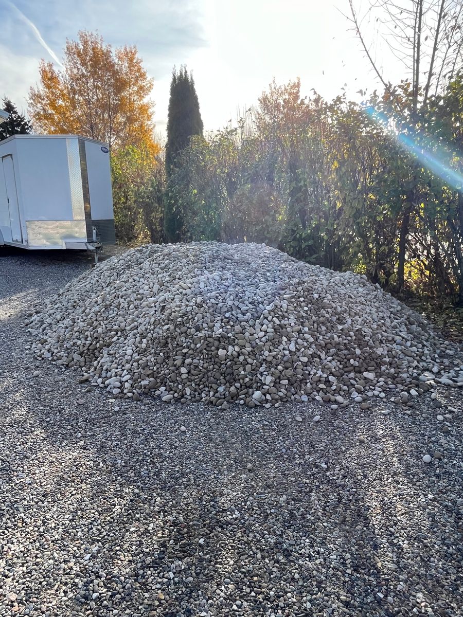 Aggregate Delivery for SilverStone Excavation in Rigby, ID