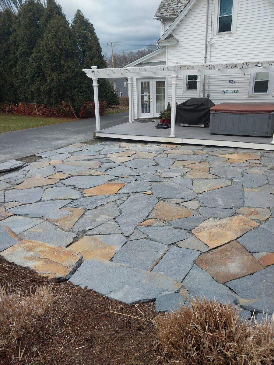 Patio Design & Construction for Elite Pavers and Fencing in Springfield, MA