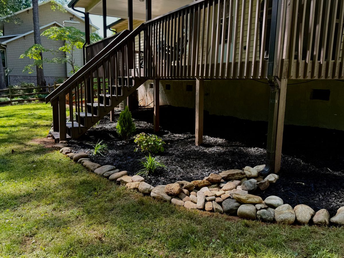 Landscaping for Quartz Creek in Claremont, NC