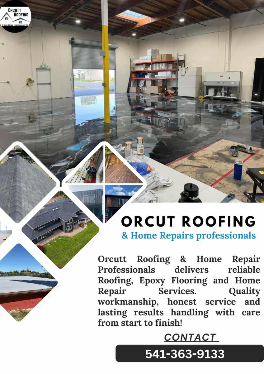 Epoxy Flooring for Orcutt Roofing & Home Repair Professionals in Portland, OR