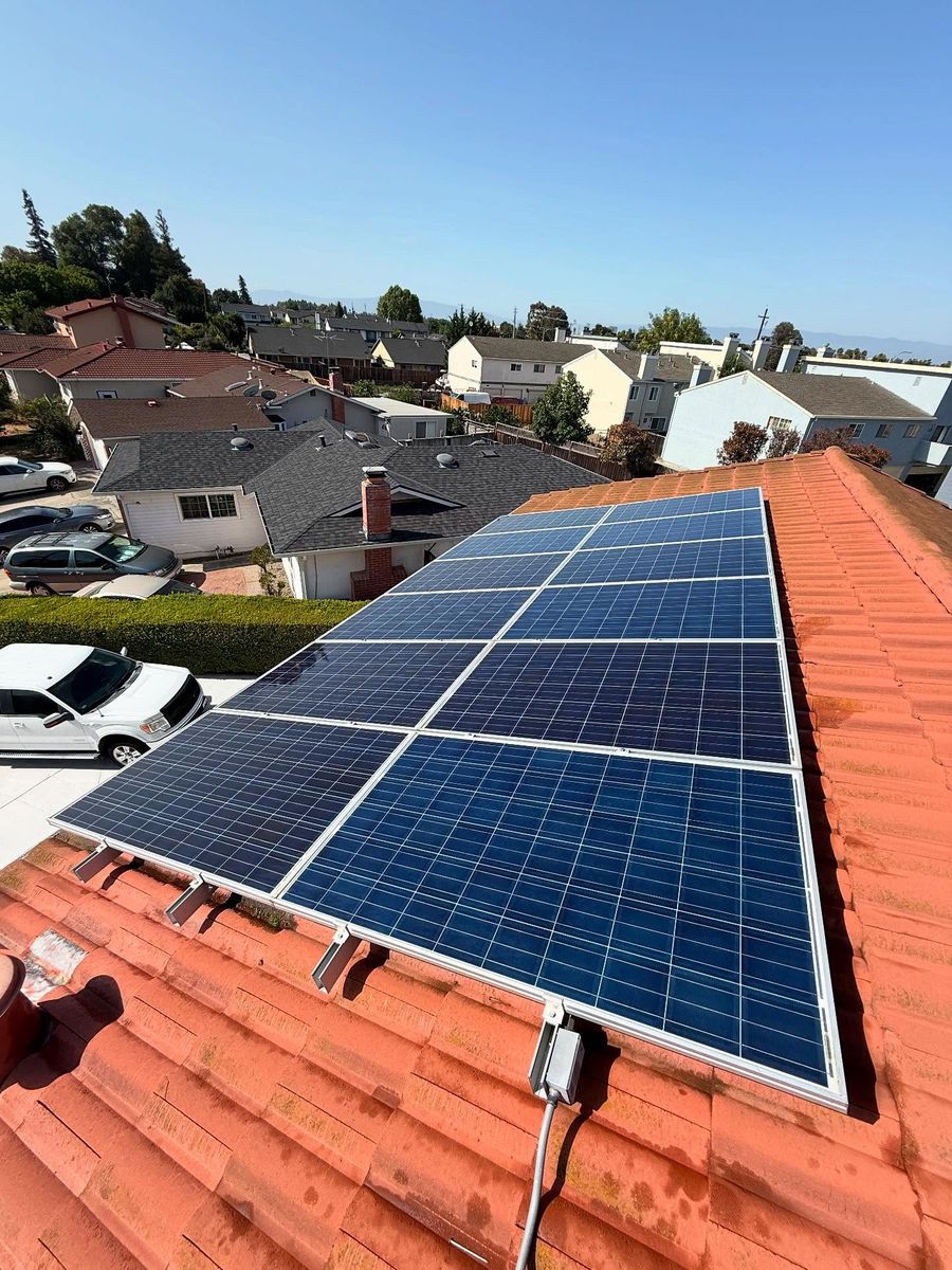 Solar Panel Cleaning for GGG Home Services in San Jose, CA