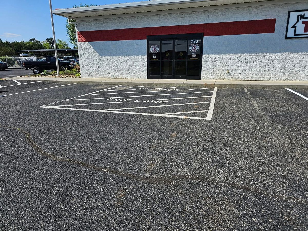 Parking Lot Striping for Stripe A Lot in Knoxville, TN