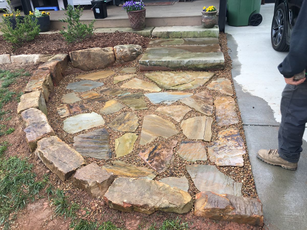 Hardscape Installation for Pisgah Property Services LLC in Asheville, NC