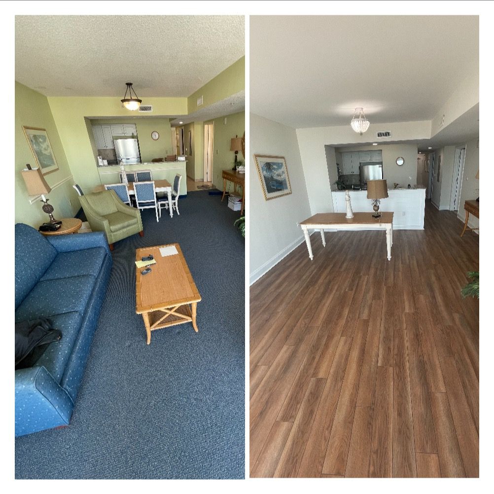 Carpentry for Caro-Lantic Interiors in Myrtle Beach, SC