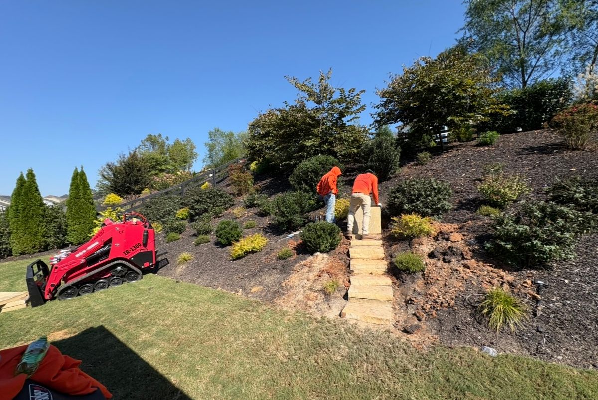 LANDSCAPE STAIRS for UNION HILL LANDSCAPING in Canton, GA