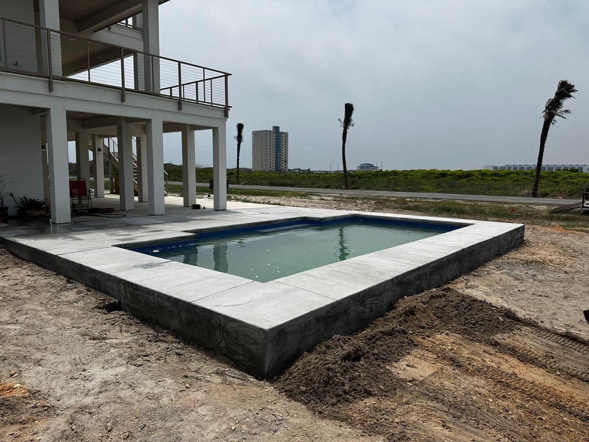 Concrete Flatwork for Keen Decorative Concrete in Corpus Christi, TX