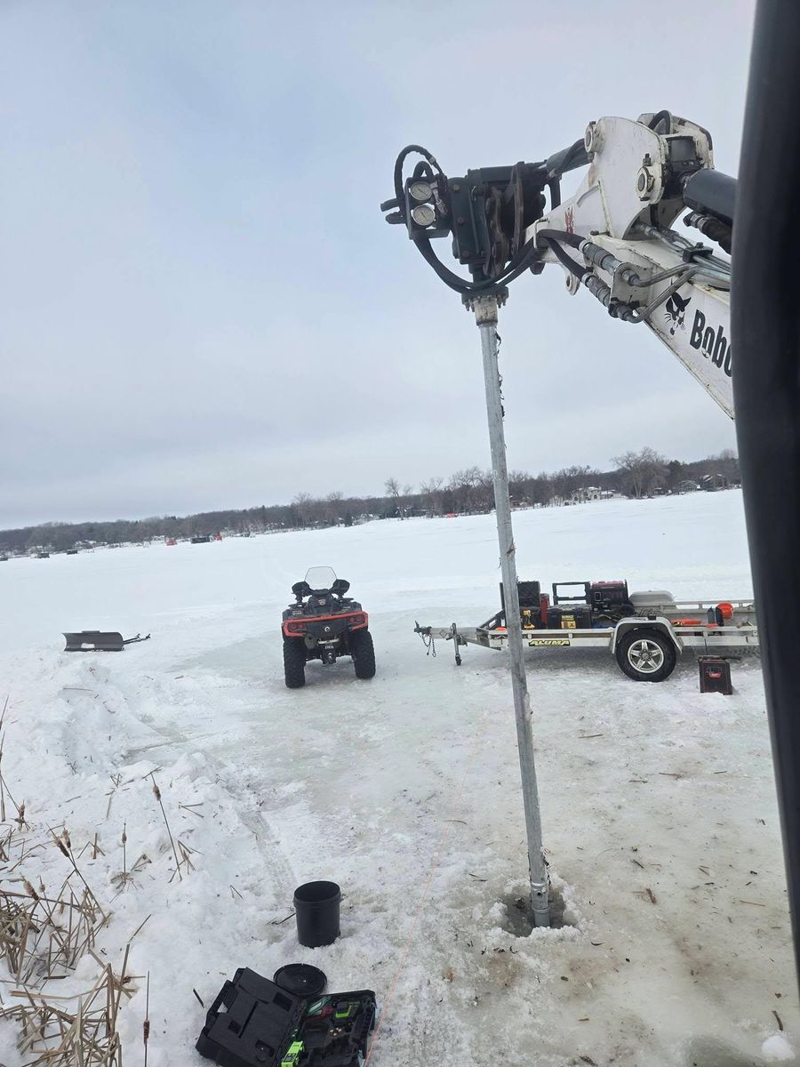 Pier Installation for Elite Piers LLC in East Bethel, MN
